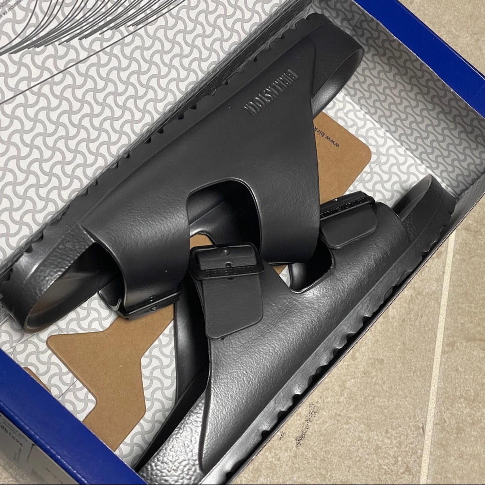 NWT Birkenstock Arizona EVA Anthracite Sz 40